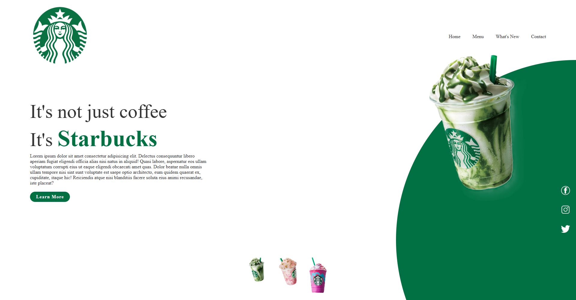 StarBucks project preview